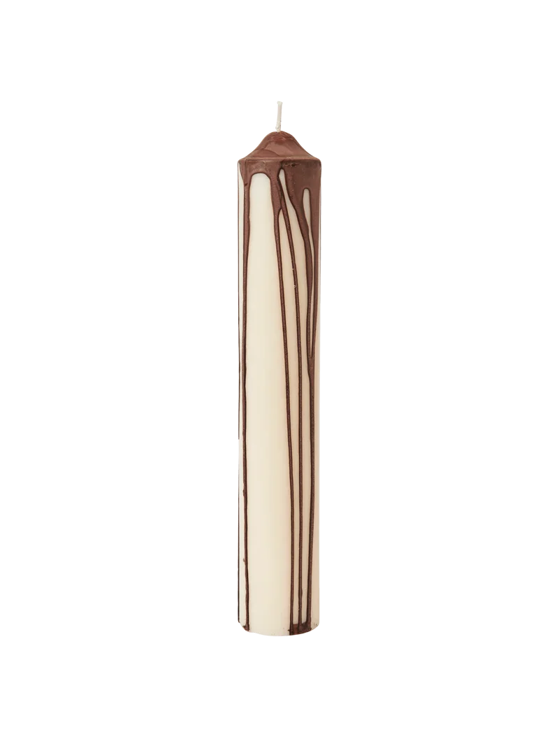 Dryp Pillar Candle - Large - Dark Chocolate