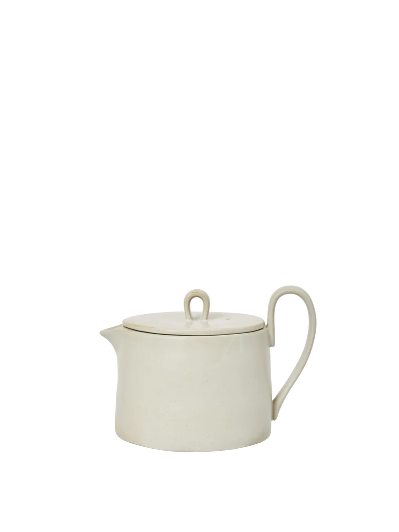Flow Teapot - Off-White Speckle
