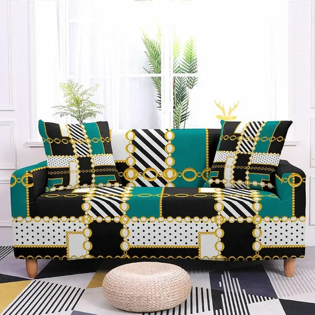 LUXOPA - Housse canapé extensible