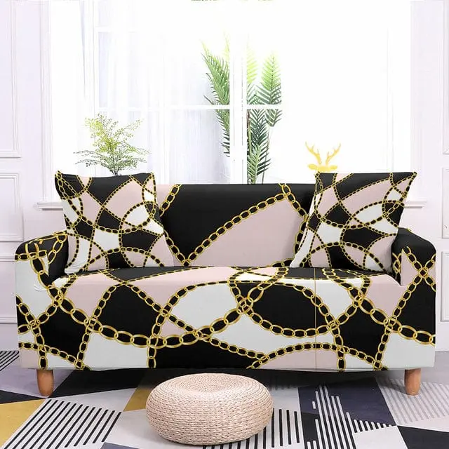 LUXOPA - Housse canapé extensible