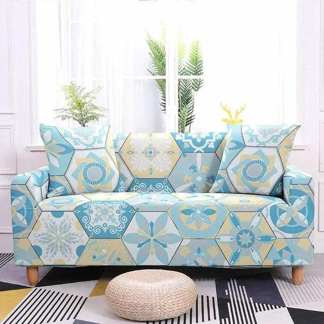 HEXAGON - Housse canapé extensible