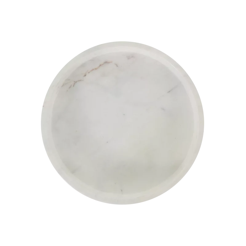 Teledu - Round Marble Tray