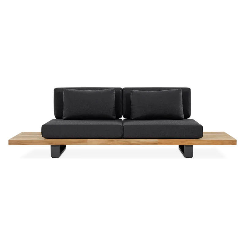 Update - Outdoor Teak 2-Seater Sofa