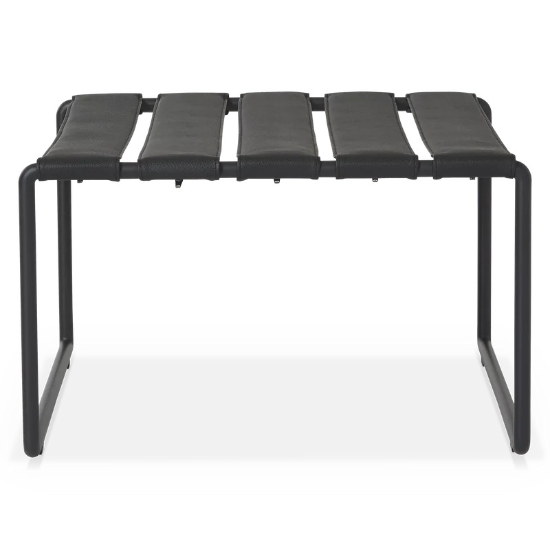 Strappy - Outdoor Aluminium Footstool by Royal Botania