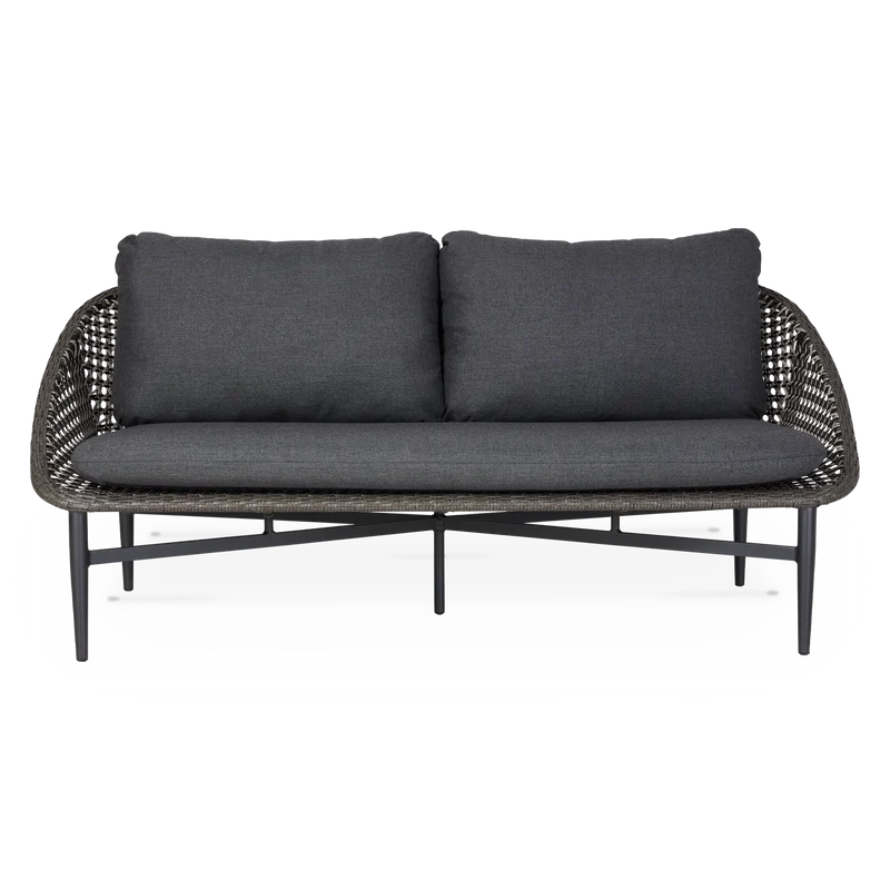 Summer Tweed - Outdoor Wicker 3-Seater Sofa