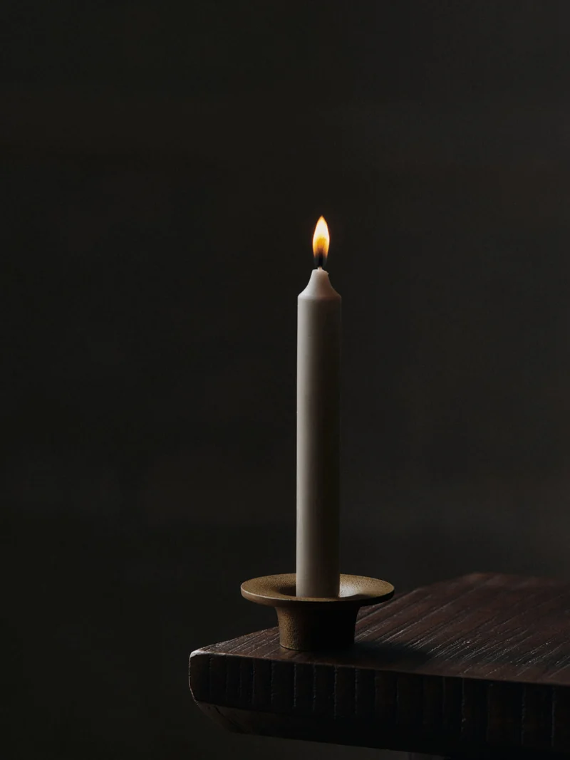 Soothe Candle Holder - Brass Finish