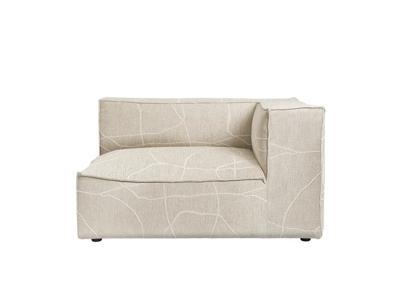 Catena Sofa Armrest Right L401 - Can Lis - Sand/Off-White