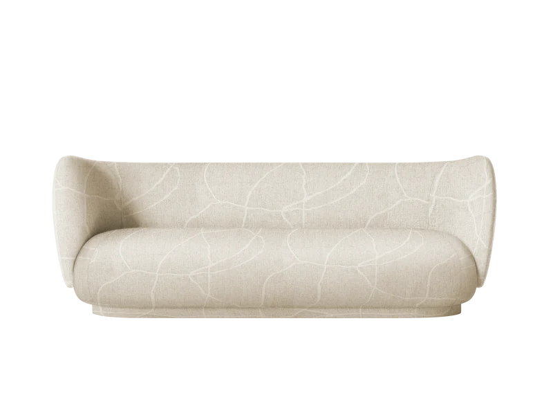 Rico Sofa 3-seater - Can Lis - Sand/Off-White
