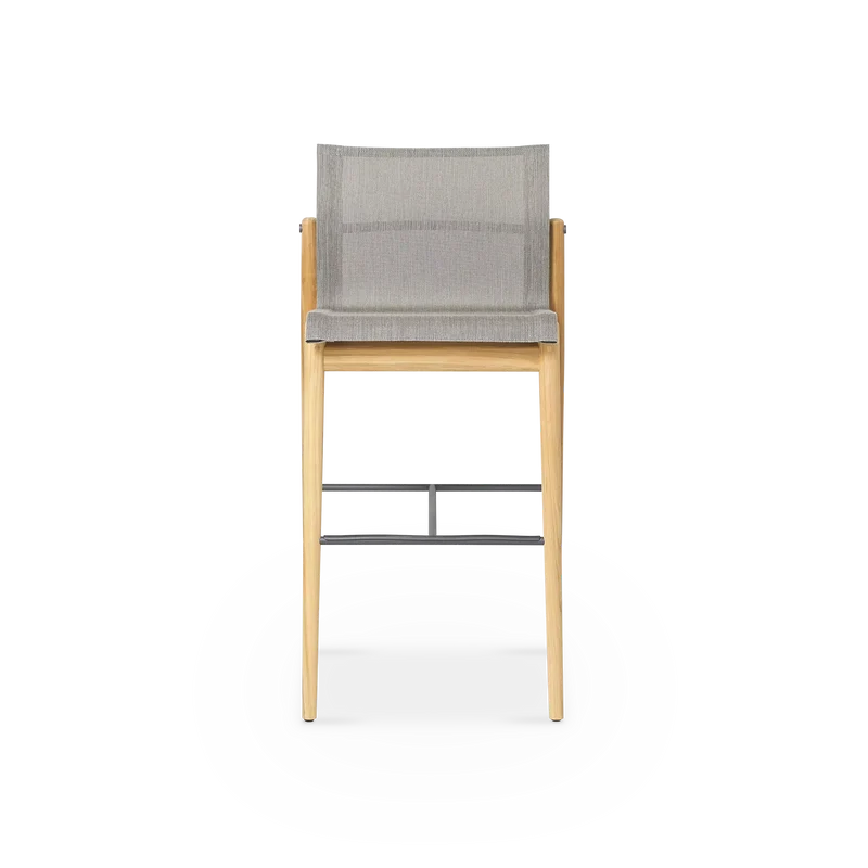 Sway - Outdoor Teak Stool by Gloster