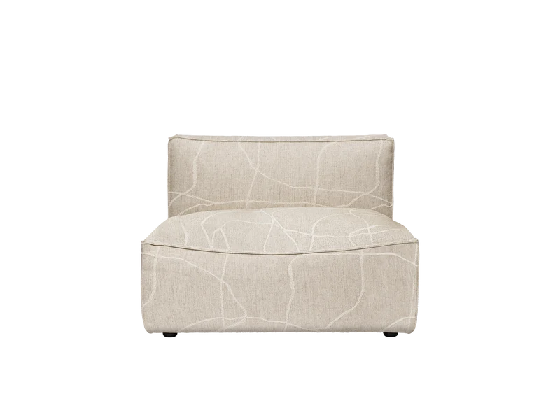 Catena Sofa Center L100 - Can Lis - Sand/Off-White