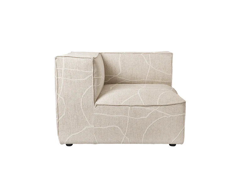 Catena Sofa Connect Corner L200 - Can Lis - Sand/Off-White