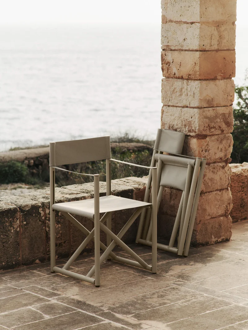 Voya Folding Chair - Cashmere