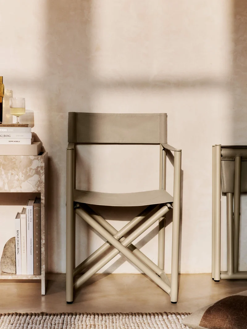 Voya Folding Chair - Cashmere