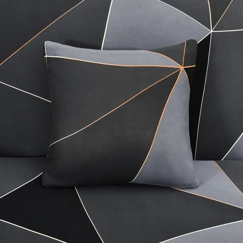GBLACK - Housse canapé extensible