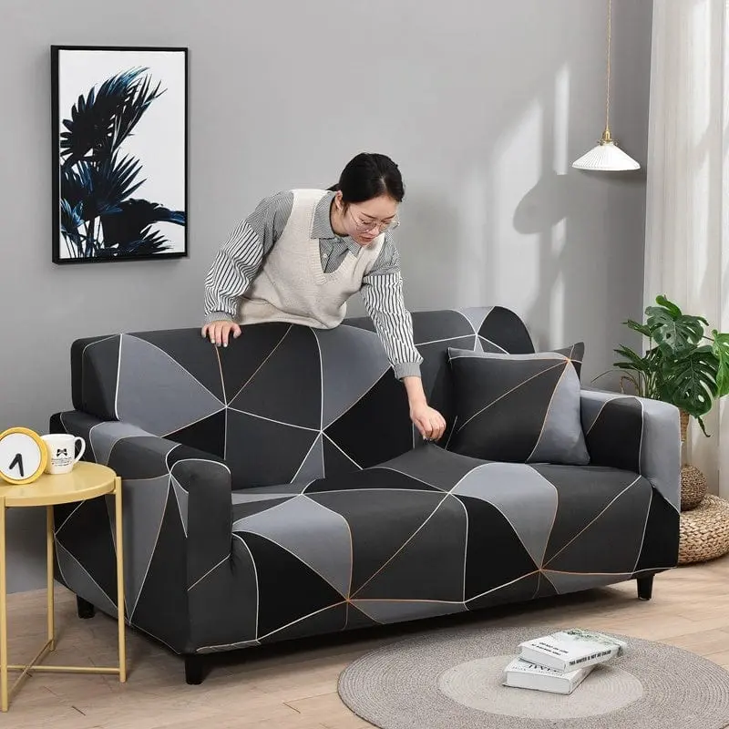 GBLACK - Housse canapé extensible
