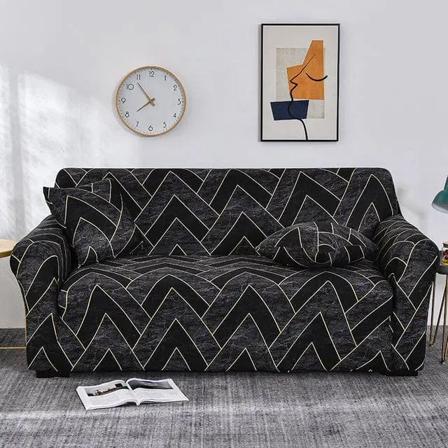 GBLACK - Housse canapé extensible