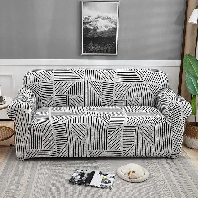 GBLACK - Housse canapé extensible