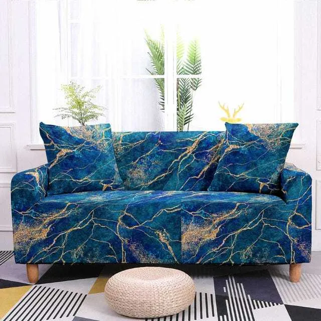 Housse de canapé extensible résistante ALVEOLY