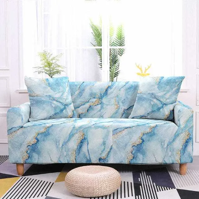 Housse de canapé extensible résistante ALVEOLY