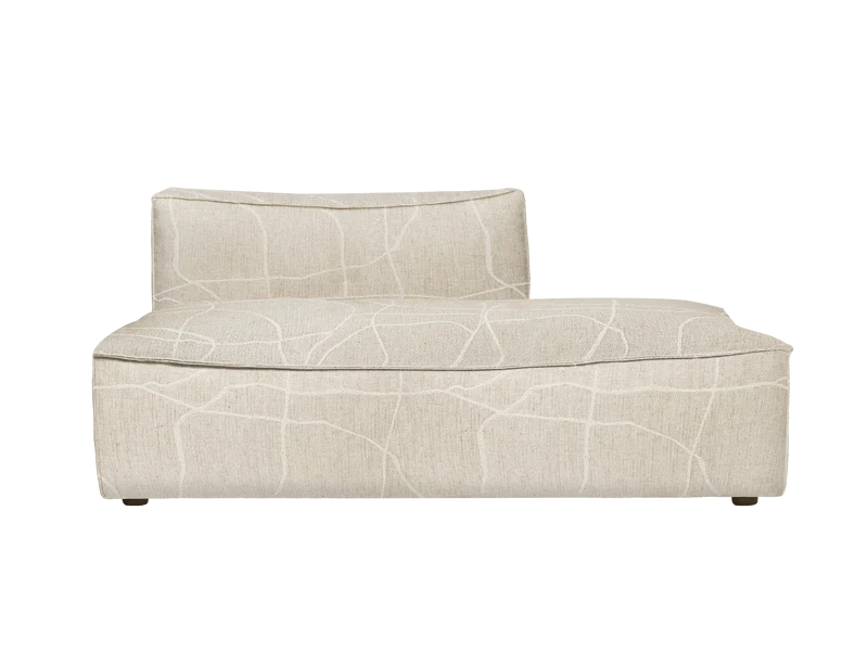 Catena Sofa Open End Right L301 - Can Lis - Sand/Off-White
