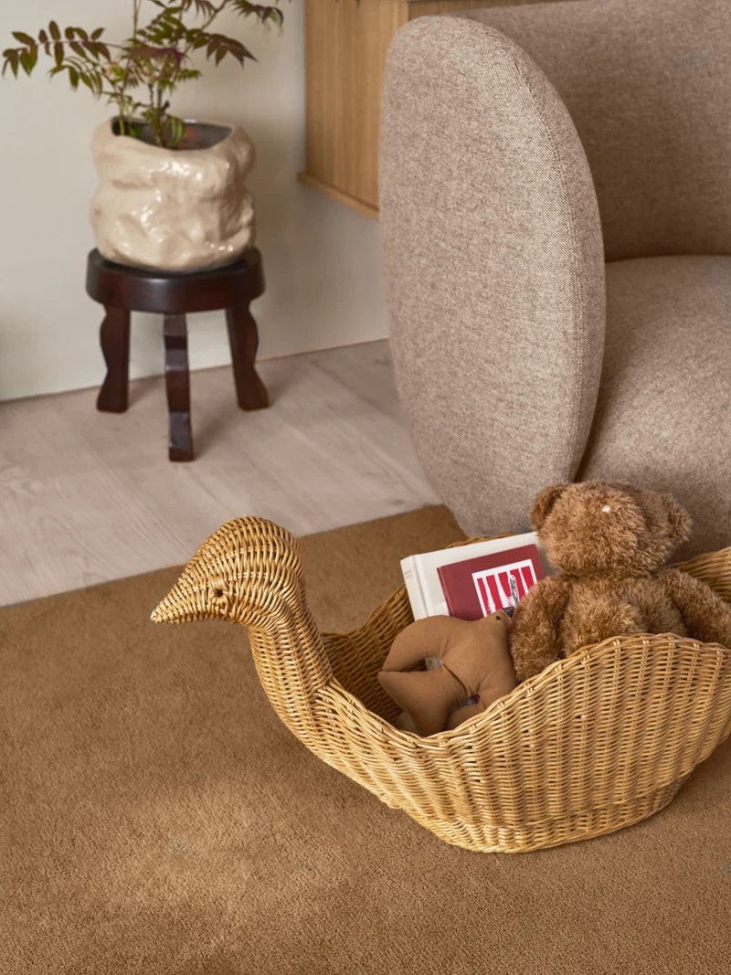 Bird Braided Storage - Natural