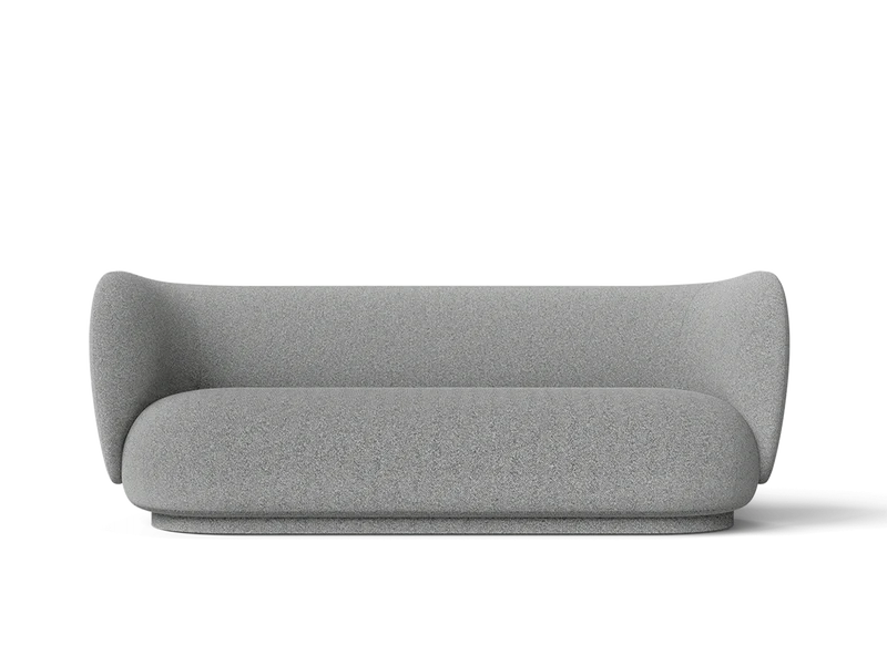 Rico Sofa 3-seater - Main Line Flax - Navy Melange