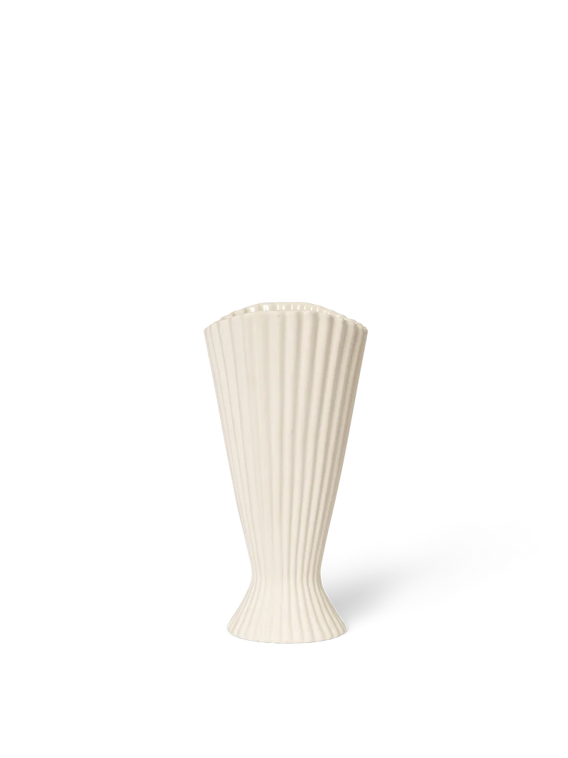 Fountain Vase - Small - Off-White
