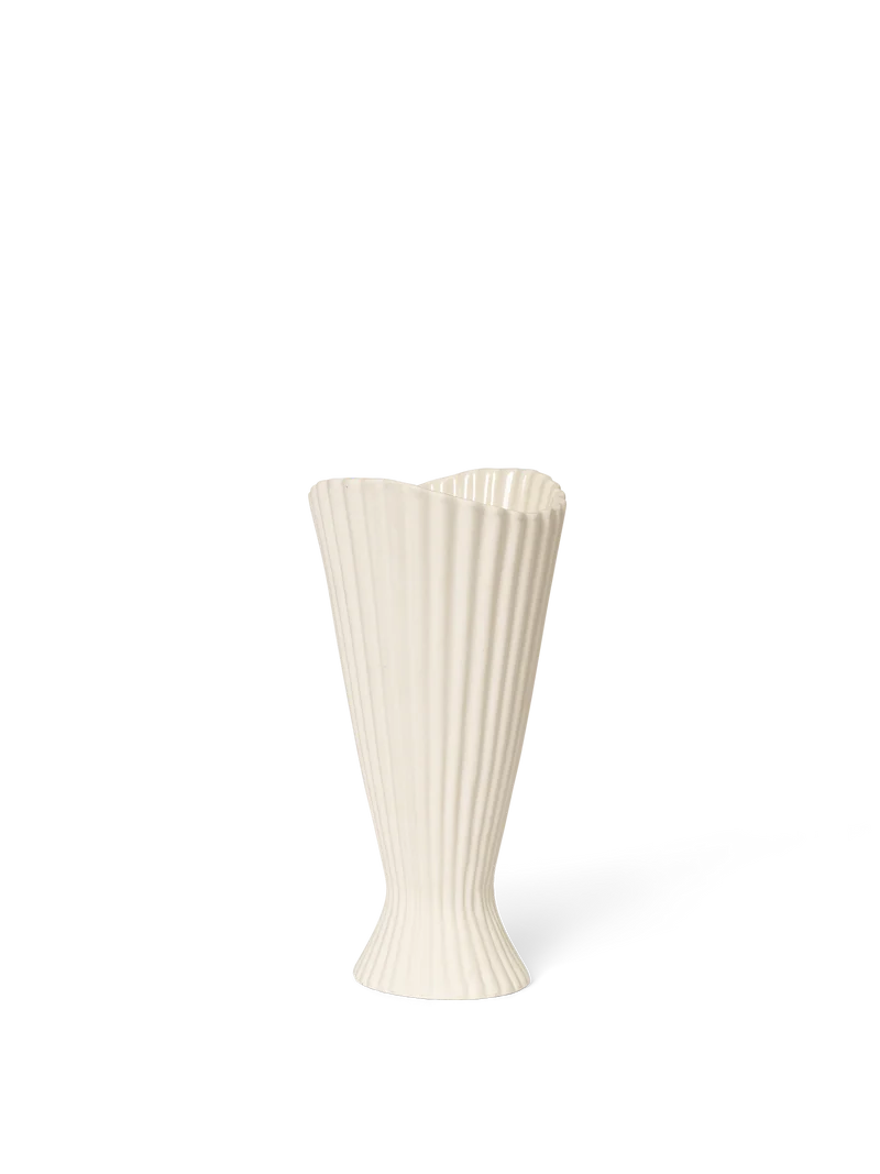 Fountain Vase - Small - Off-White