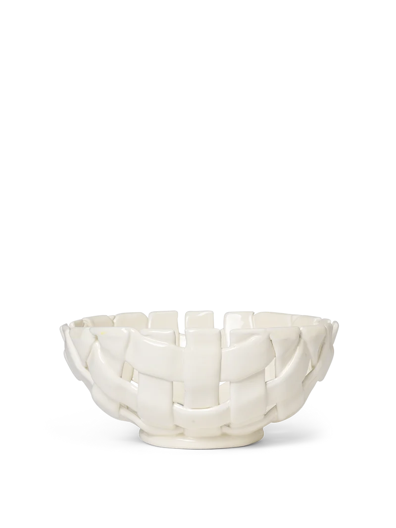 Plait Bowl - Ø24 - Off-White