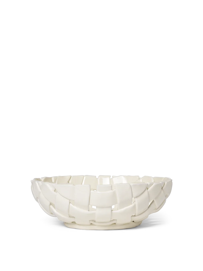 Plait Bowl - Ø30 - Off-White