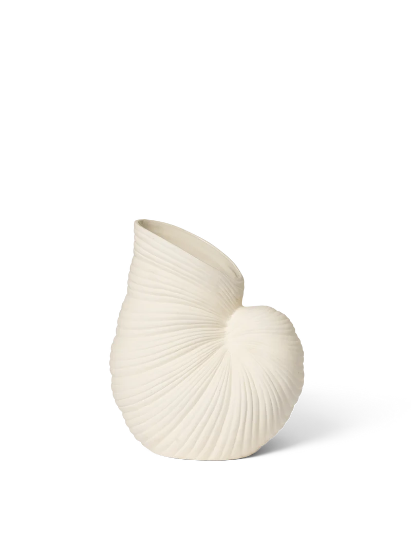 Shell Vase - Off-White