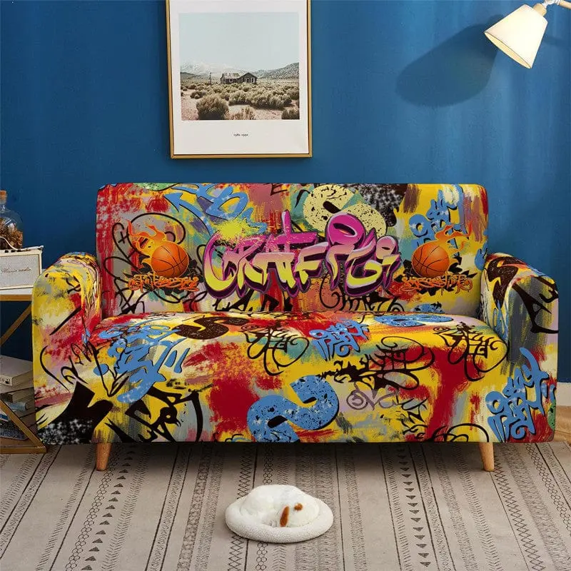 CRAFT - Housse de canapé imprimé multi couleur