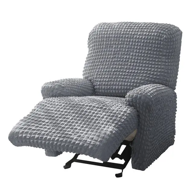 SEERCOVER - Housse de fauteuil relax en tissu Seersucker