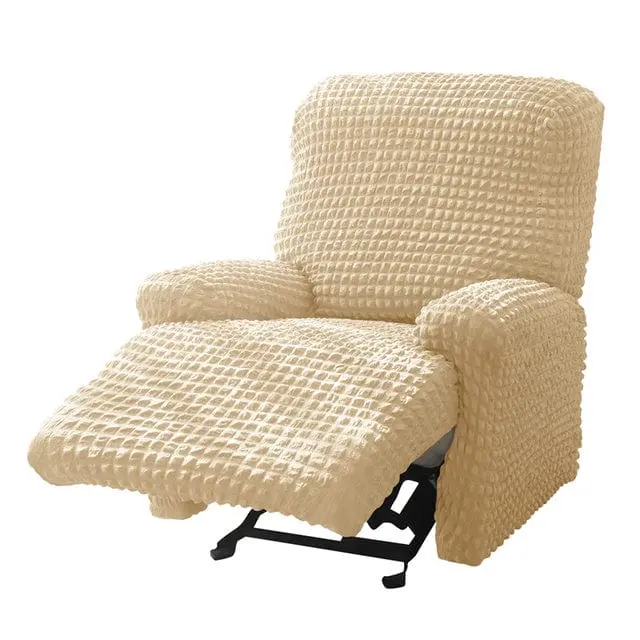 SEERCOVER - Housse de fauteuil relax en tissu Seersucker
