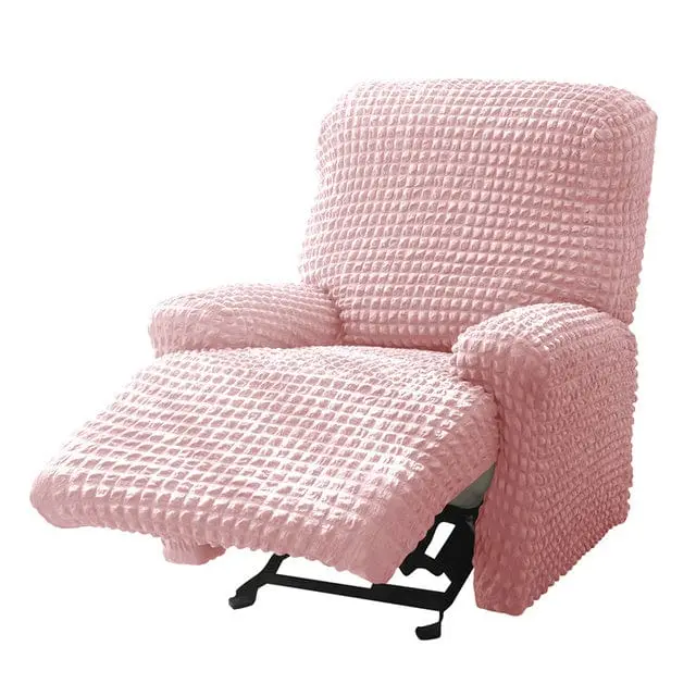 SEERCOVER - Housse de fauteuil relax en tissu Seersucker