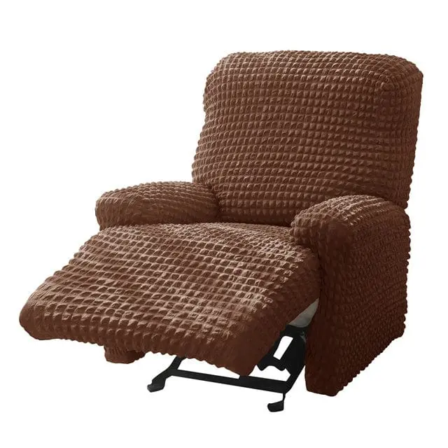 SEERCOVER - Housse de fauteuil relax en tissu Seersucker