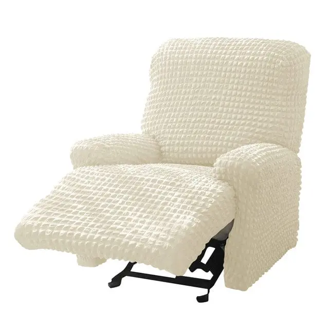 SEERCOVER - Housse de fauteuil relax en tissu Seersucker