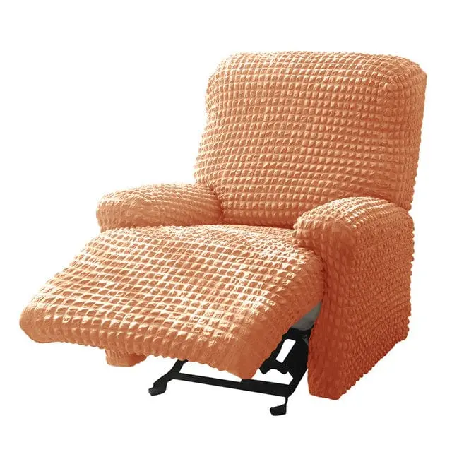 SEERCOVER - Housse de fauteuil relax en tissu Seersucker