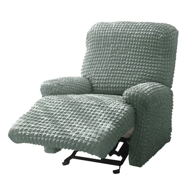 SEERCOVER - Housse de fauteuil relax en tissu Seersucker