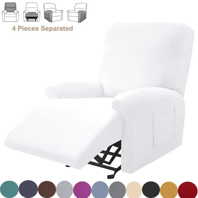 Housse fauteuil relax SPLITSOFA, protection pour chaise inclinable de relaxation