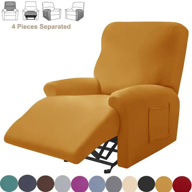 Housse fauteuil relax SPLITSOFA, protection pour chaise inclinable de relaxation