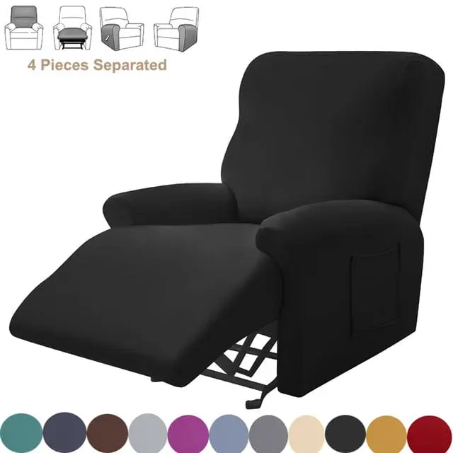 Housse fauteuil relax SPLITSOFA, protection pour chaise inclinable de relaxation