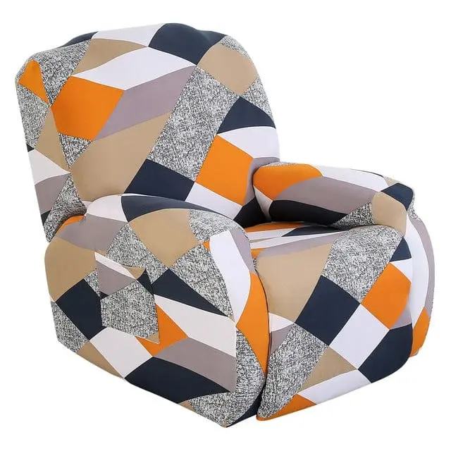 DECORELAX - Housse de fauteuil inclinable imperméable imprimée