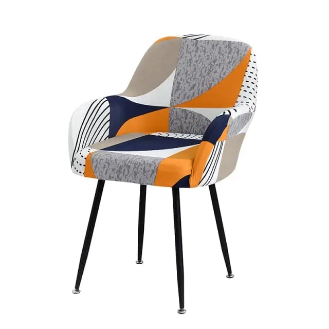 Housse pour fauteuil scandinave extensible FLEECE