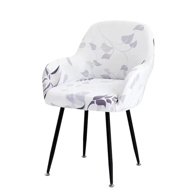 Housse pour fauteuil scandinave extensible FLEECE