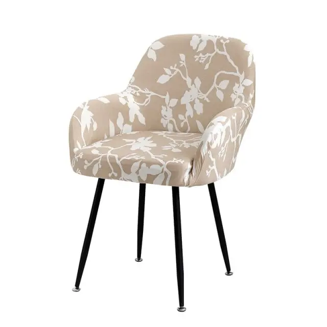 Housse pour fauteuil scandinave extensible FLEECE