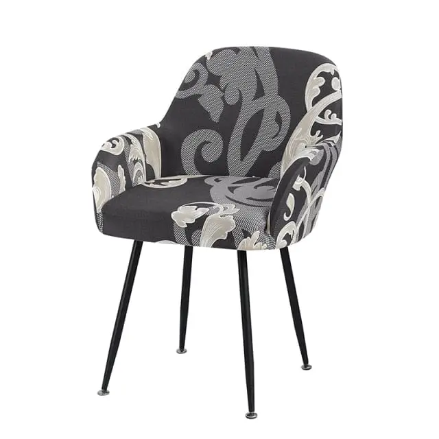 Housse pour fauteuil scandinave extensible FLEECE