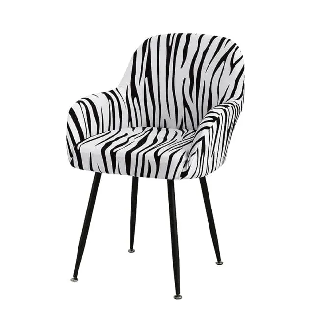 Housse pour fauteuil scandinave extensible FLEECE