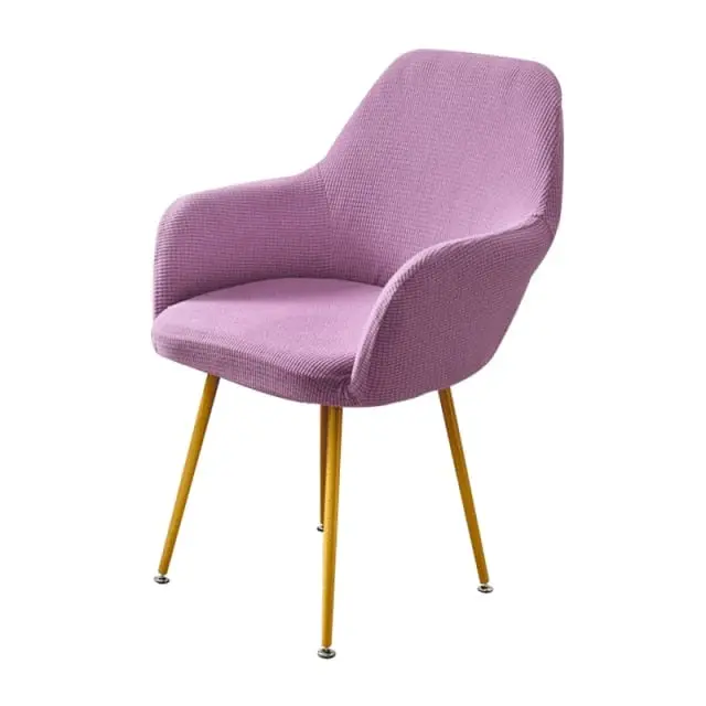 Housse pour fauteuil scandinave extensible FLEECE