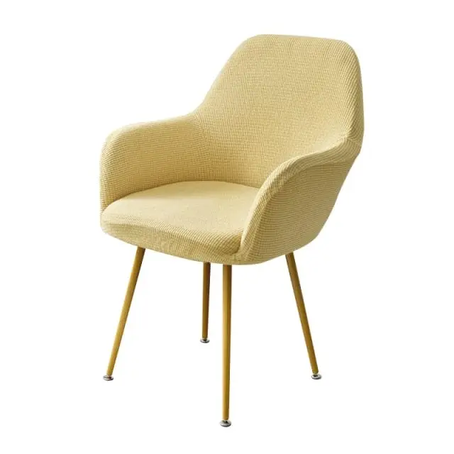 Housse pour fauteuil scandinave extensible FLEECE